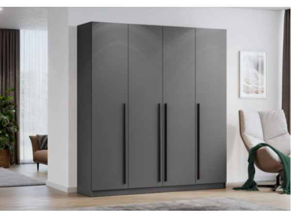 Шкаф Берген ШК-2000 серый графит