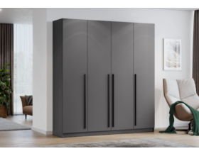 Шкаф Берген ШК-2000 серый графит