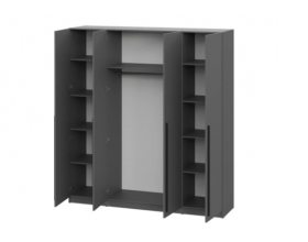 Шкаф Берген ШК-2000 серый графит