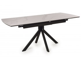Стол обеденный Комильфо  Керамика Черный мрамор/Металл черный