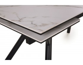 Стол обеденный Либерти GILT WHITE/Металл черный