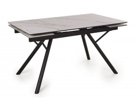 Стол обеденный Либерти GILT WHITE/Металл черный