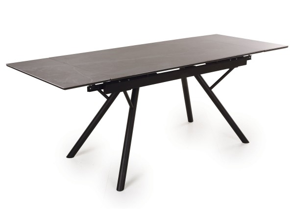  Стол обеденный Либерти Larka Grey/Металл черный