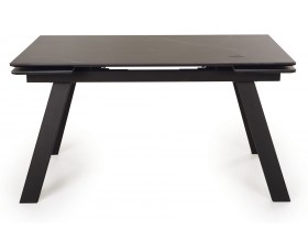 Стол обеденный Морис-2 Керамика Черный мрамор/Металл черный