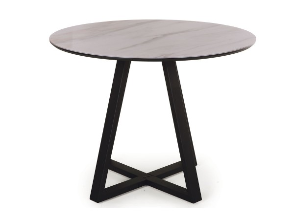 Стол обеденный Юпитер Оптивайт фотопечать Калакатта (421838113)/Металл Черный