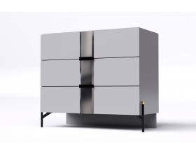 Набор мебели для спальни Рози (Дезире-5) серая 