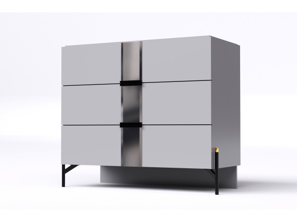 Набор мебели для спальни Рози (Дезире-5) серая 