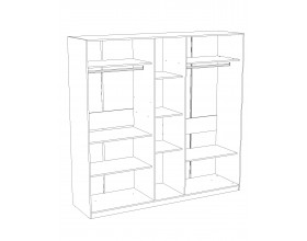 Набор мебели для спальни Рози (Дезире-5) белая 