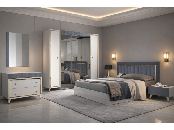 Набор мебели для спальни Ранчо (Торонто-5) белая 