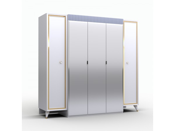 Набор мебели для спальни Ранчо (Торонто-5) белая 