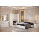 Набор мебели для спальни Италия (Каталея-5) белая 
