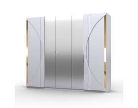 Набор мебели для спальни Италия (Каталея-5) белая 