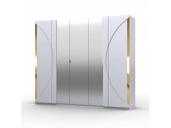 Набор мебели для спальни Италия (Каталея-5) белая 