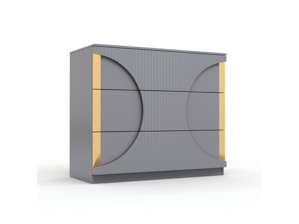 Набор мебели для спальни Италия (Каталея-5) серая 