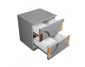 Набор мебели для спальни Италия (Каталея-5) серая 
