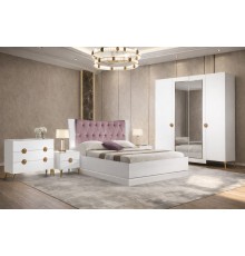 Набор мебели для спальни Виол (Теона-4) белая 