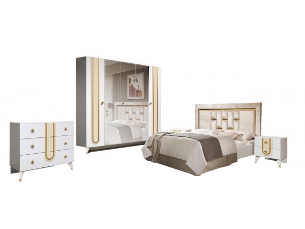 Комод СП 041-03 серии "Монреаль" белая      