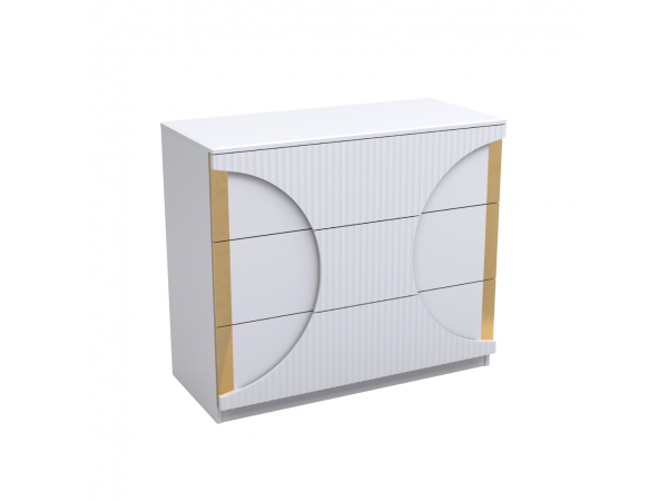 Комод СП 046-03 серии "Каталея" белая      