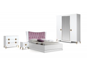 Комод СП 030-03 серии Виол "Теона-4" белая 