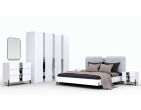 Тумба СК 004-07 серии Рози "Дезире" белая 