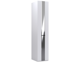 Шкаф 1-а створчатый "Дезире-1" белый