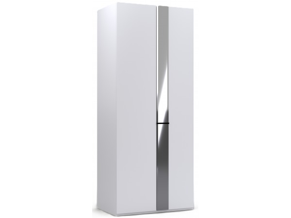 Шкаф 2-ух створчатый "Дезире-2" белый