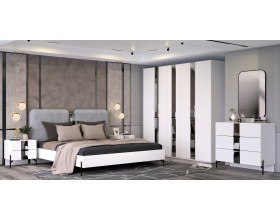 Шкаф 2-створчатый Рози "Дезире-2" белый