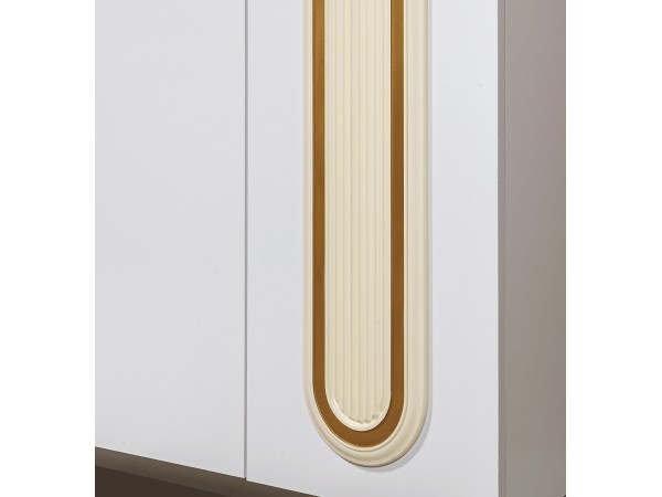 Шкаф 5-ти створчатый СП 041-01 "Монреаль" белый