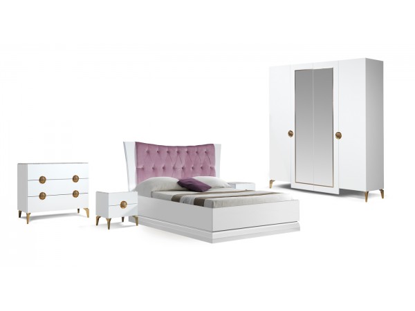 Шкаф 4-ох створчатый СП 030-01 "Теона-4" белый