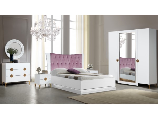 Шкаф 4-ох створчатый СП 030-01 "Теона-4" белый