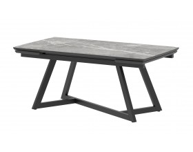 Стол HMC140(200)FZ Серый Мрамор матовый