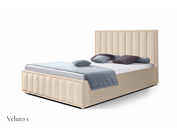 Кровать "Стелла 2"  VELUTA LUX 7 с подъемным механизмом и  ортопедическим  основанием