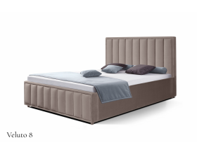 Кровать "Стелла 2"  VELUTA LUX 8 с подъемным механизмом и  ортопедическим  основанием