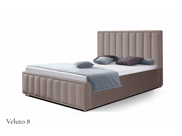 Кровать "Стелла 2"  VELUTA LUX 8 с подъемным механизмом и  ортопедическим  основанием