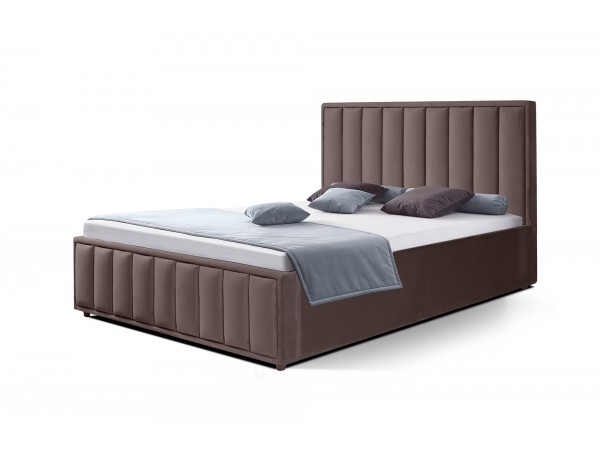 Кровать "Стелла 2"  VELUTA LUX 36 с подъемным механизмом и  ортопедическим  основанием