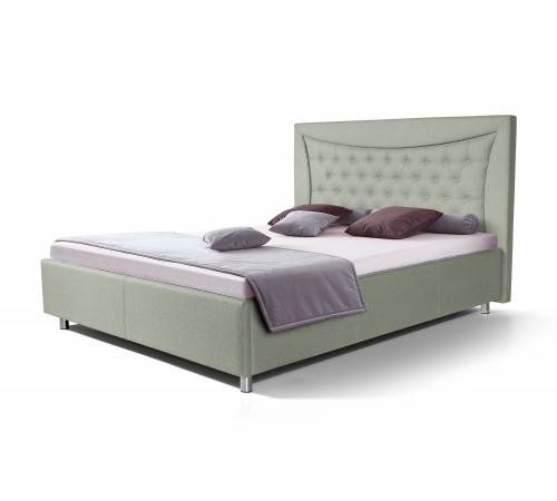Кровать Марта 1 VELUTA LUX 14   без подъемного механизма   