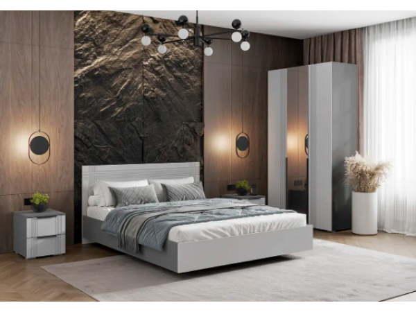 Тумба Альмерия ТБ-400 серый графит/бархат серый Тумба Альмерия ТБ-400 серый графит/бархат серый