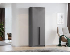 Шкаф Берген ШК-800 серый графит
