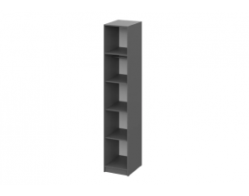 Шкаф Берген ШК-400 серый графит
