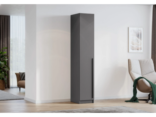 Шкаф Берген ШК-400 серый графит