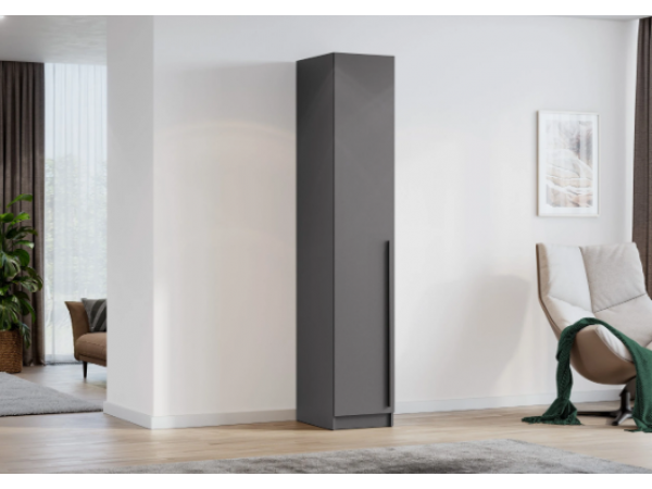 Шкаф Берген ШК-400 серый графит