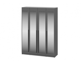 Шкаф Берген ШК-1600 серый графит