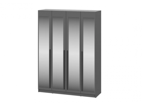 Шкаф Берген ШК-1600 серый графит
