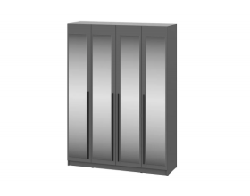 Шкаф Берген ШК-1600 серый графит
