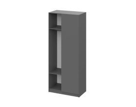 Шкаф Берген ШКУ-920 серый графит