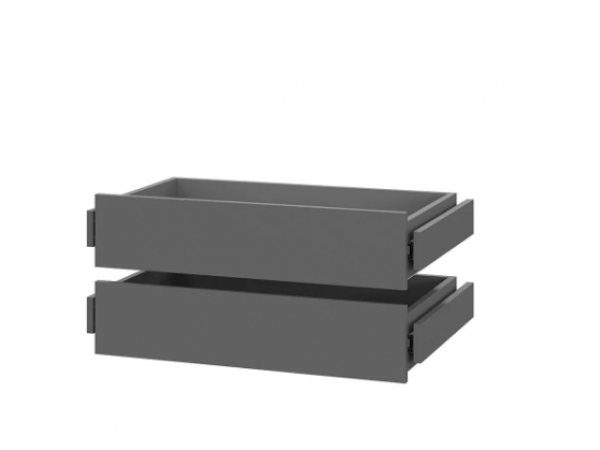 Ящики ВН2Я Берген ПРО серый графит