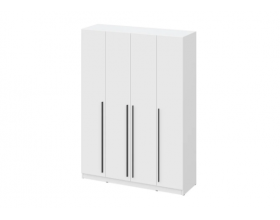 Шкаф Берген ШК-1600 с антресолью белое дерево