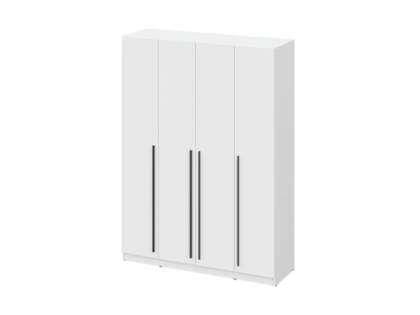 Шкаф Берген ШК-1600 с антресолью белое дерево