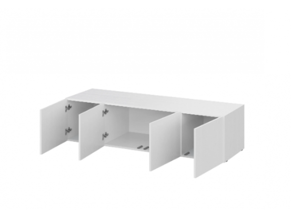 Шкаф Берген ШК-1600 с антресолью белое дерево