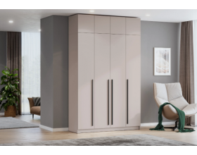 Шкаф Берген ШК-1600 с антресолью кашемир